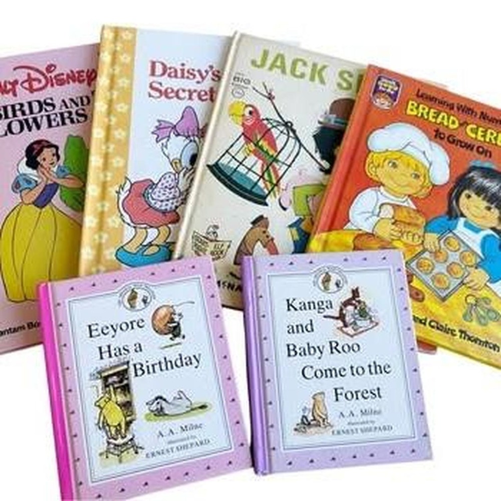 Vintage Lot Of Hardback Children's Books